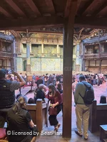 Shakespeare's Globe Theatre Lower Gallery - Bay J E60 view from seat photo