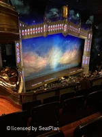 Prince of Wales Theatre Circle D43 view from seat photo
