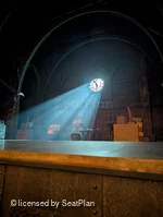 Palace Theatre Stalls AA9 view from seat photo