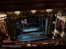 Theatre Royal Drury Lane Balcony K34 view from seat photo