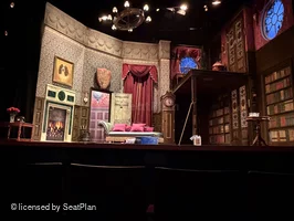 Duchess Theatre Stalls C6 view from seat photo
