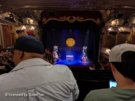 Apollo Theatre Dress Circle G17 view from seat photo