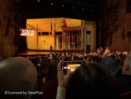 August Wilson Theatre Orchestra Q17 view from seat photo