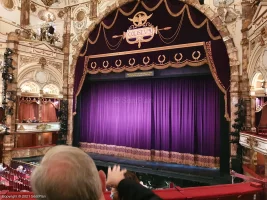 London Coliseum Dress Circle C11 view from seat photo