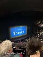 Gillian Lynne Theatre Circle E62 view from seat photo