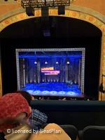 Shubert Theatre Mezzanine C104 view from seat photo