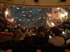 Gielgud Theatre Grand Circle J20 view from seat photo