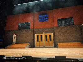 National Theatre - Olivier Stalls B17 view from seat photo