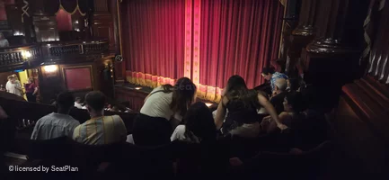 St Martin's Theatre Dress Circle E22 view from seat photo