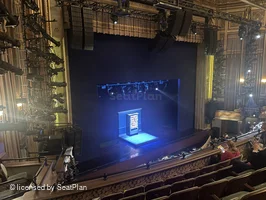 Nederlander Theatre Mezzanine F25 view from seat photo