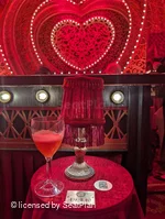 Piccadilly Theatre Stalls Can Can Table E10 view from seat photo