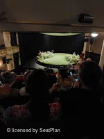 Garrick Theatre Dress Circle E4 view from seat photo