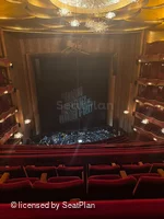 Metropolitan Opera House Balcony E120 view from seat photo