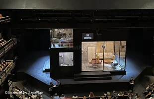 Bridge Theatre Gallery C42 view from seat photo