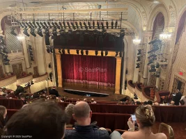 Majestic Theatre Rear Mezzanine D128 view from seat photo