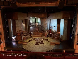 Walter Kerr Theatre Mezzanine C106 view from seat photo