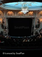 Ambassadors Theatre Circle J10 view from seat photo
