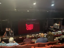 Peacock Theatre Dress Circle J23 view from seat photo