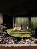 National Theatre - Olivier Circle B11 view from seat photo