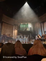 Lyric Theatre Stalls D7 view from seat photo