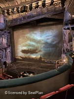 Sondheim Theatre Dress Circle C3 view from seat photo