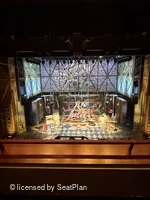 Stephen Sondheim Theatre Mezzanine BB111 view from seat photo