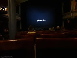 Harold Pinter Theatre Stalls O15 view from seat photo