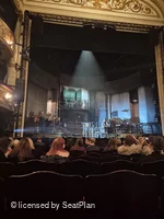 Lyric Theatre Stalls L17 view from seat photo