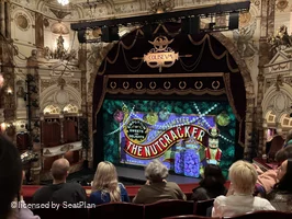 London Coliseum Upper Circle D18 view from seat photo