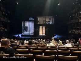 Bridge Theatre Stalls R36 view from seat photo