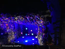 Cambridge Theatre Upper Circle D3 view from seat photo