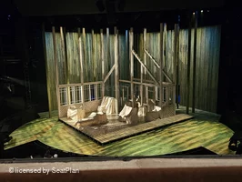 National Theatre - Olivier Circle A37 view from seat photo