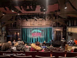 Westside Theatre Orchestra P103 view from seat photo