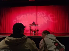 Leicester Square Theatre Stalls C13 view from seat photo