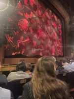 Lyceum Theatre Stalls J41 view from seat photo