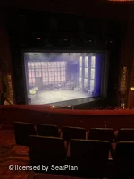 Prince Edward Theatre Dress Circle D33 view from seat photo