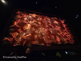 Minskoff Theatre Orchestra C104 view from seat photo