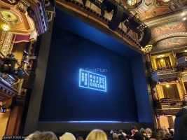 Belasco Theatre Orchestra J9 view from seat photo