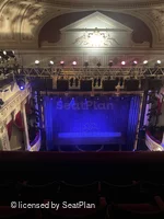 Vaudeville Theatre Upper Circle D7 view from seat photo