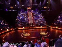 Canary Wharf Theatre District 9 H21 view from seat photo