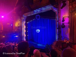 St James Theatre Mezzanine D28 view from seat photo