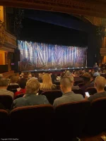 Todd Haimes Theatre Orchestra M15 view from seat photo