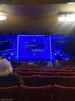 Adelphi Theatre Dress Circle M16 view from seat photo