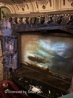 Sondheim Theatre Grand Circle A4 view from seat photo