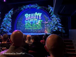 Charing Cross Theatre Stalls G1 view from seat photo