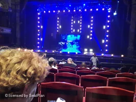 London Coliseum Stalls K12 view from seat photo