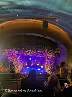 Cambridge Theatre Upper Circle L12 view from seat photo