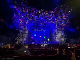 Cambridge Theatre Stalls K18 view from seat photo