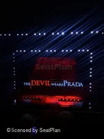 Dominion Theatre Circle C22 view from seat photo