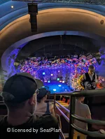 Cambridge Theatre Upper Circle J29 view from seat photo